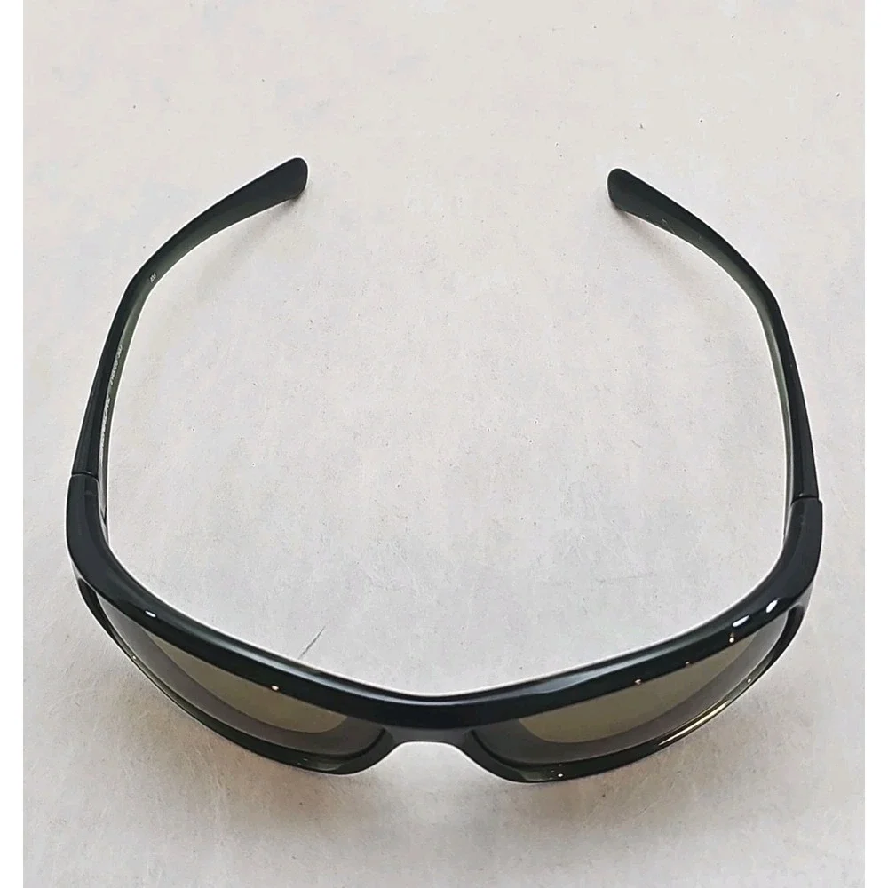 EUC Nike Adrenaline Sunglasses Olive w Yellow Lens EV0605 303 Athletic Wrap